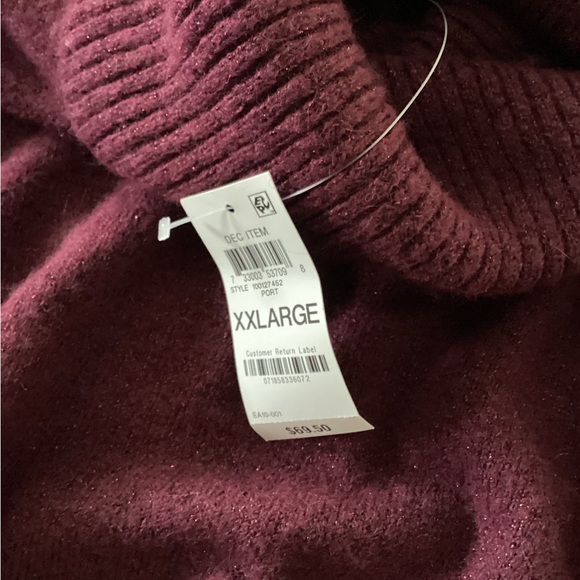 I.N.C. Open Shoulder Sweater - Picture 8 of 11